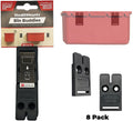 StealthMounts Bin Buddy Black, 8-Pack