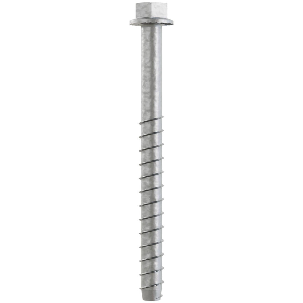 Simpson Strong-Tie THDB62800HMGF1 Titen HD 5/8-in. x 8-in. Mechanically Galvanized Heavy-Duty Screw Anchor