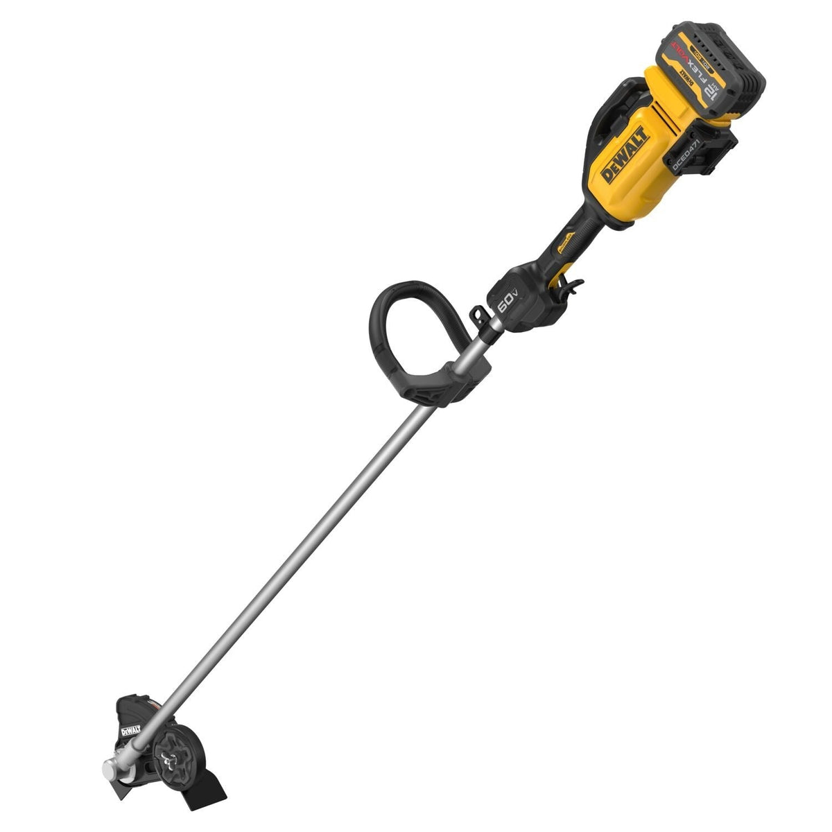DeWALT DCED471Y2 FlexVOLT 60V MAX 7-1/2-in. Brushless Cordless Straight Shaft Edger 12Ah Kit