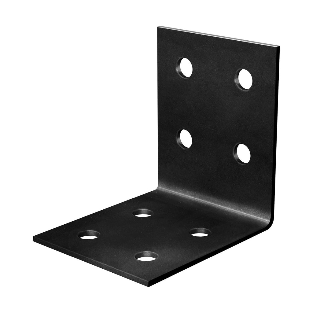 Simpson Strong-Tie HL76PC HLPC 7-1/4-in. x 6-in. Black Powder-Coated Ornamental Heavy Angle
