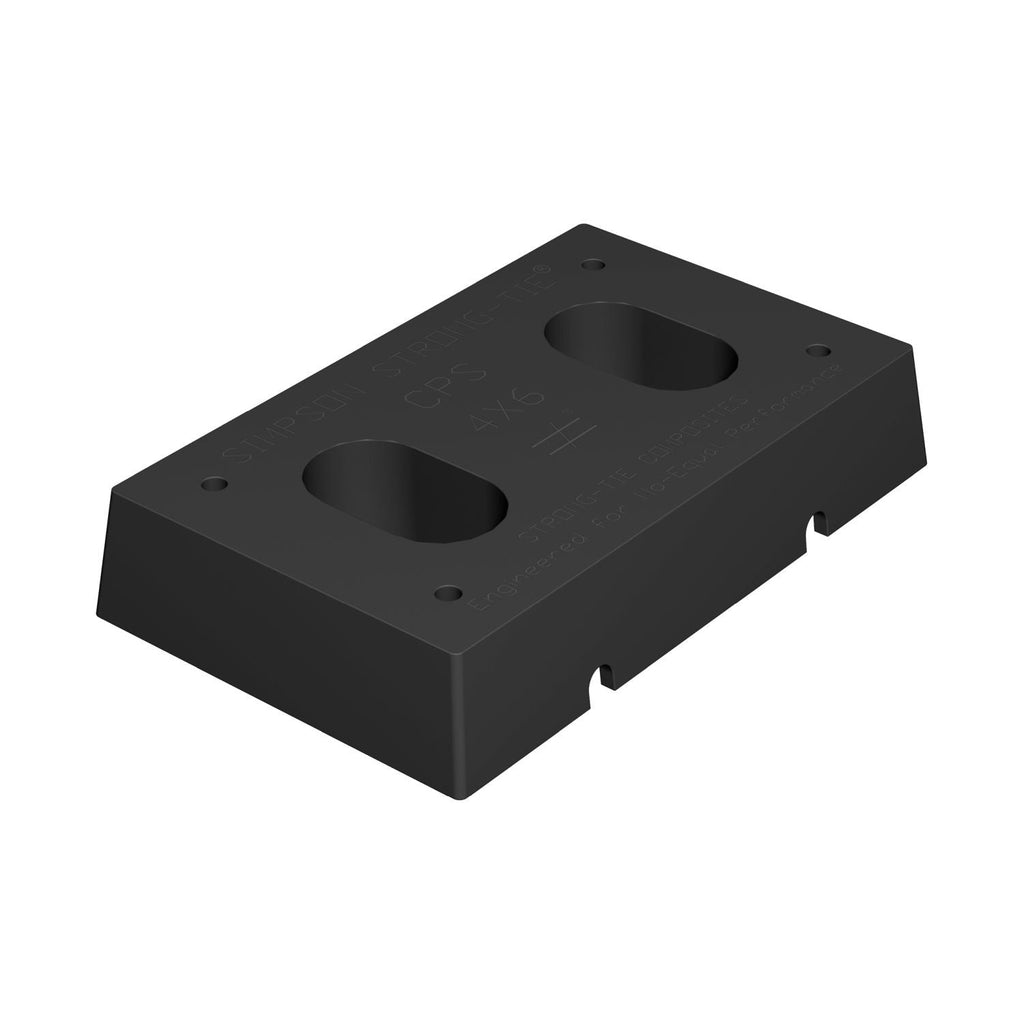 Simpson Strong-Tie CPS46 CPS Composite Plastic Standoff for 4x6