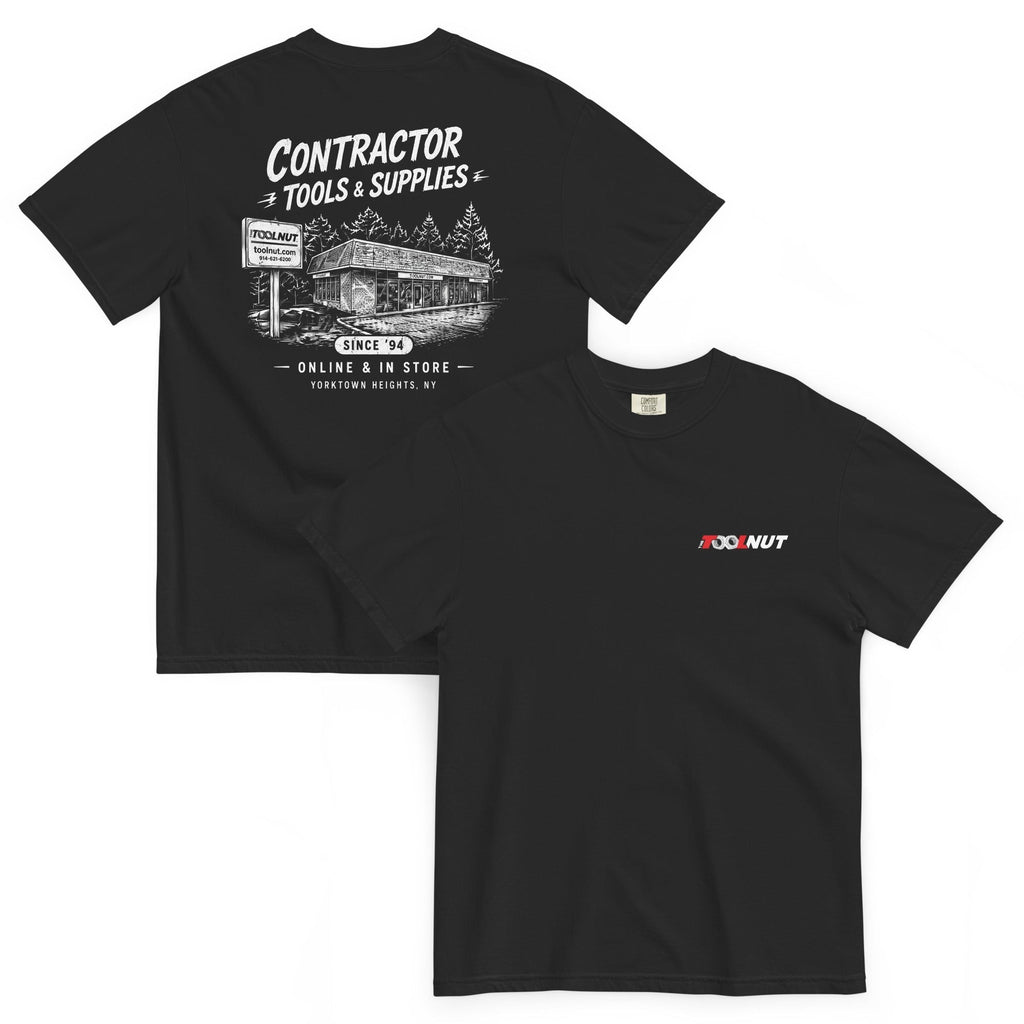Tool Nut Official "Contractor Tools & Supplies" T-Shirt