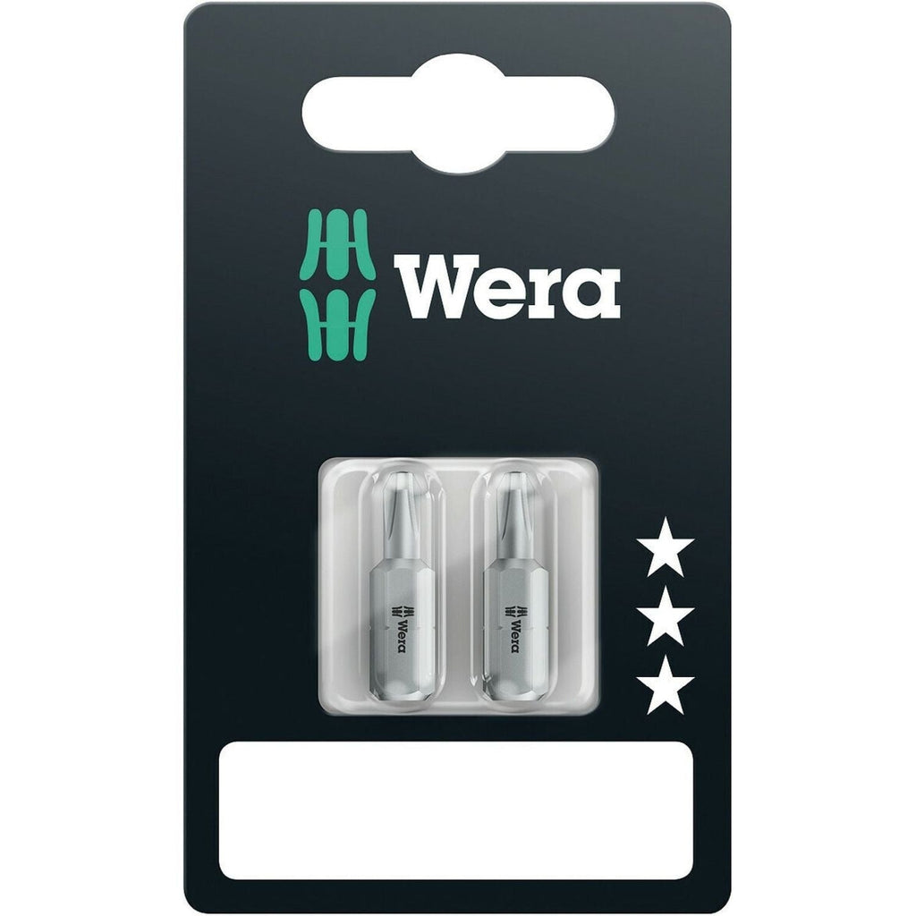 Wera 851/1 Rz SB Bit, Ph 2x25-mm., 2-Pieces