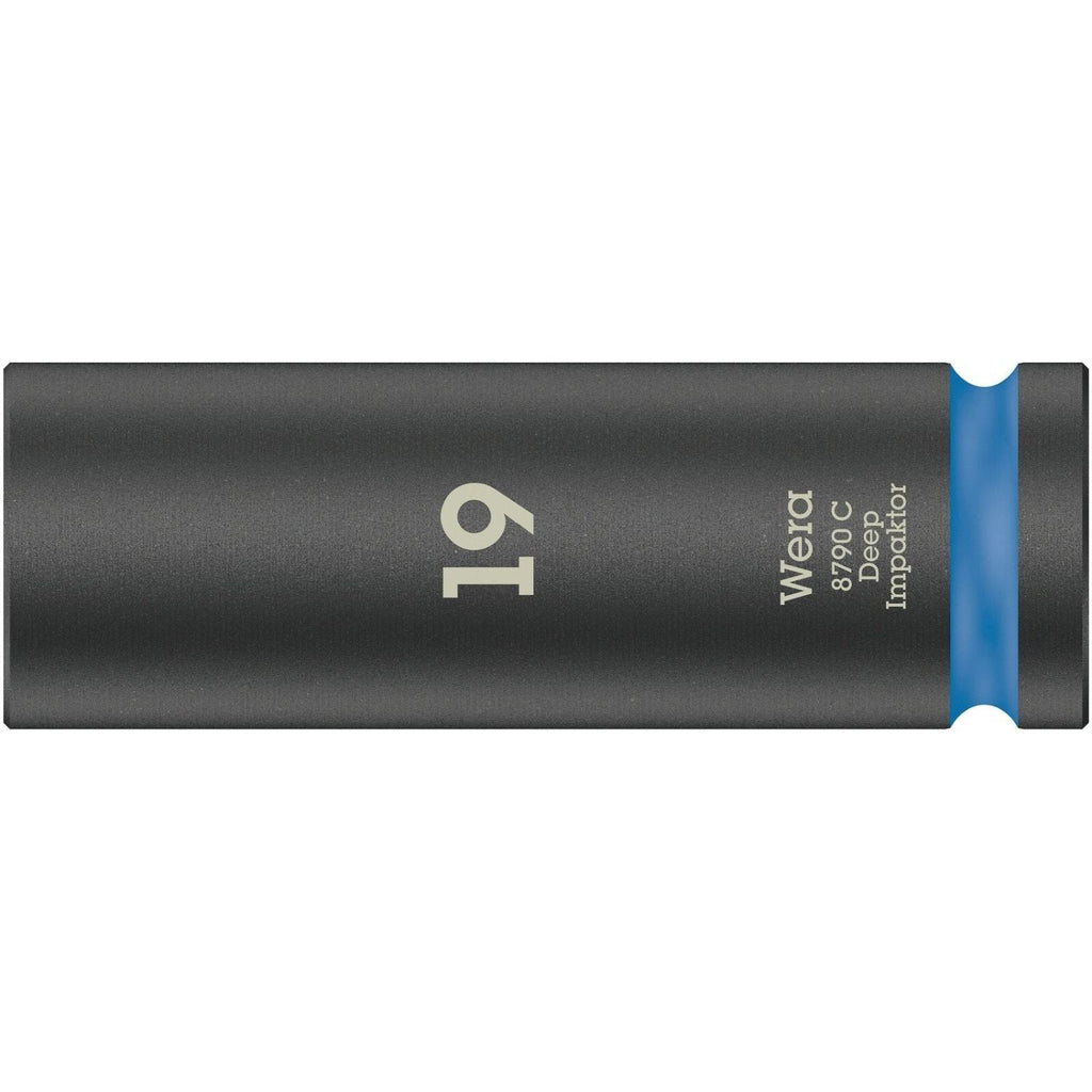 Wera 8790 C Impaktor Deep Socket With 1/2-in. Drive, 19x83-mm.