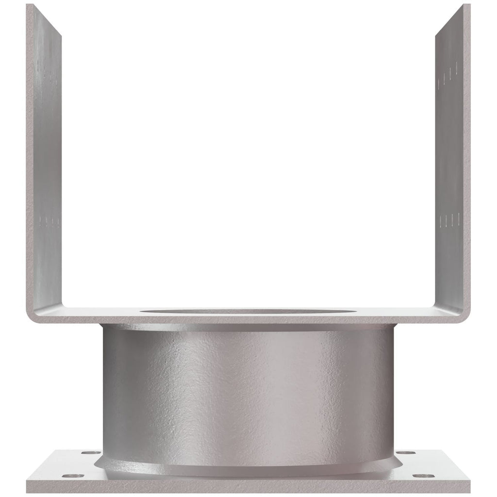 Simpson Strong-Tie ECB66HDG ECB Hot-Dip Galvanized 2-in. Standoff Elevated Column Base for 6x6