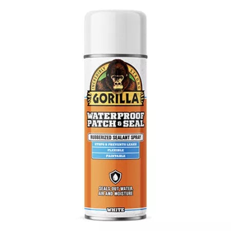Gorilla Glue Waterproof Patch & Seal Spray, White, 14-oz. (104054)