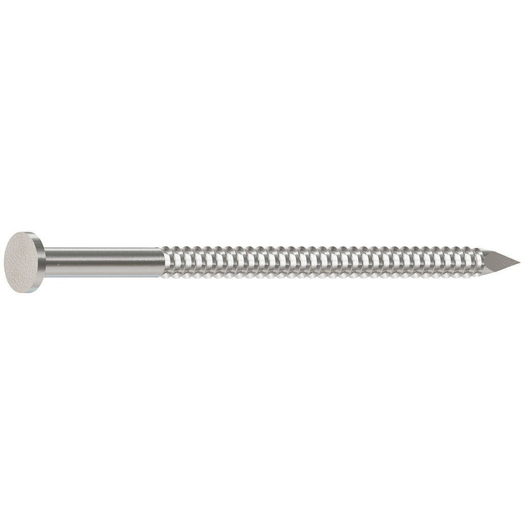 Simpson Strong-Tie T10ACN1 Common Nail, Annular Ring Shank, 3-in. x .148-in. Type 316 Stainless Steel, 1-lb.
