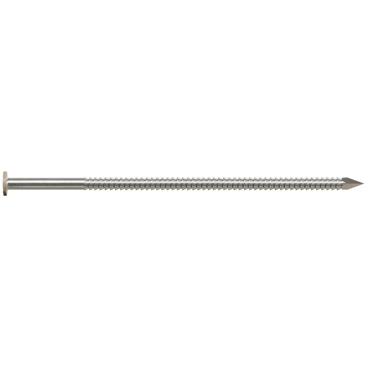 Simpson Strong-Tie S16SNDT1 Painted Siding Nail, 3-1/2-in. x .120-in. Type 304 Stainless Steel, Tan, 1-lb.