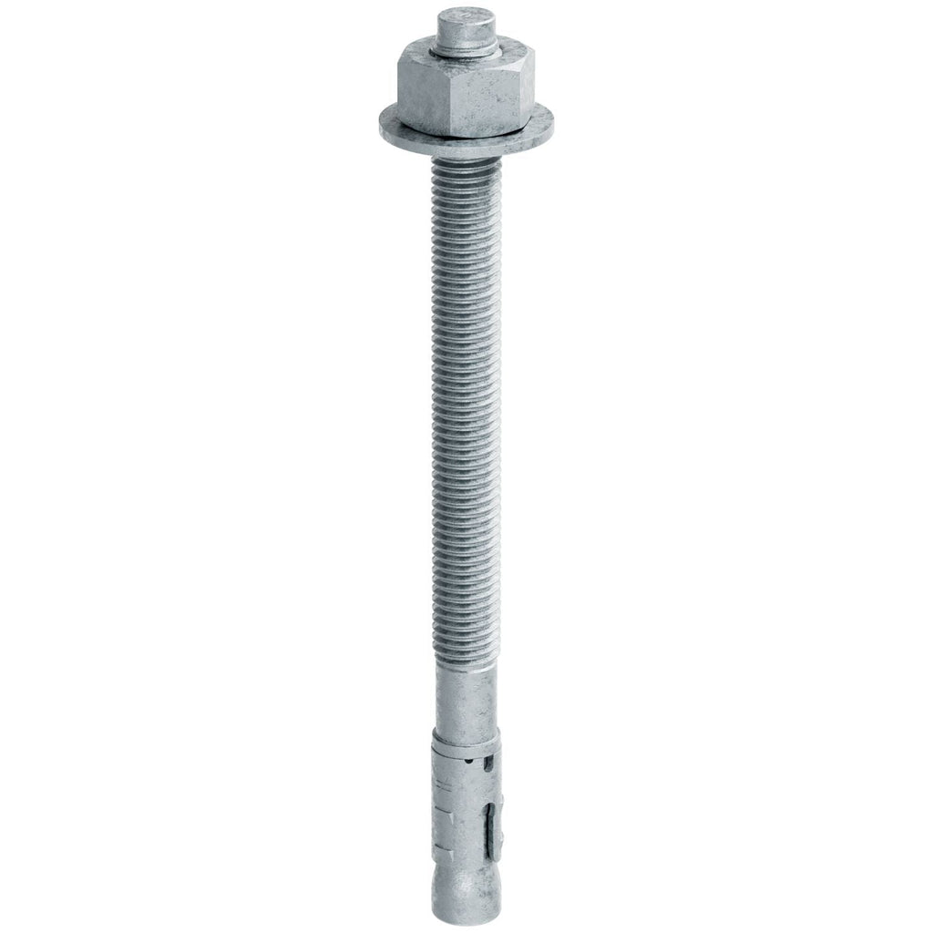 Simpson Strong-Tie STB2-62812MGF20 Strong-Bolt 2, 5/8-in. x 8-1/2-in. Mechanically Galvanized Wedge Anchor, Fully Assembled, 20-Pack