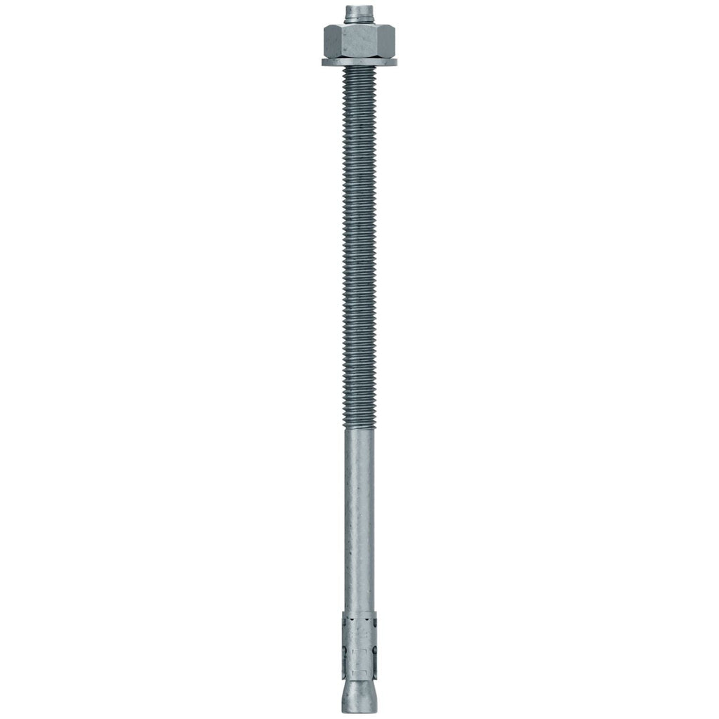Simpson Strong-Tie STB2-50100MGF20 Strong-Bolt 2, 1/2-in. x 10-in. Mechanically Galvanized Wedge Anchor, Fully Assembled, 20-Pack