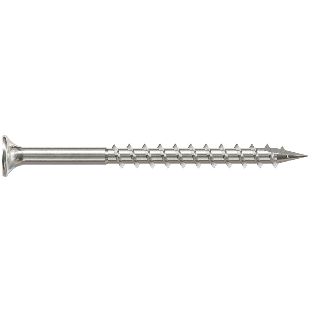 Simpson Strong-Tie S10250D25 Bugle-Head Wood Screw, Square Drive, #10 x 2-1/2-in. #2 Square, Type 305, 25-Pack