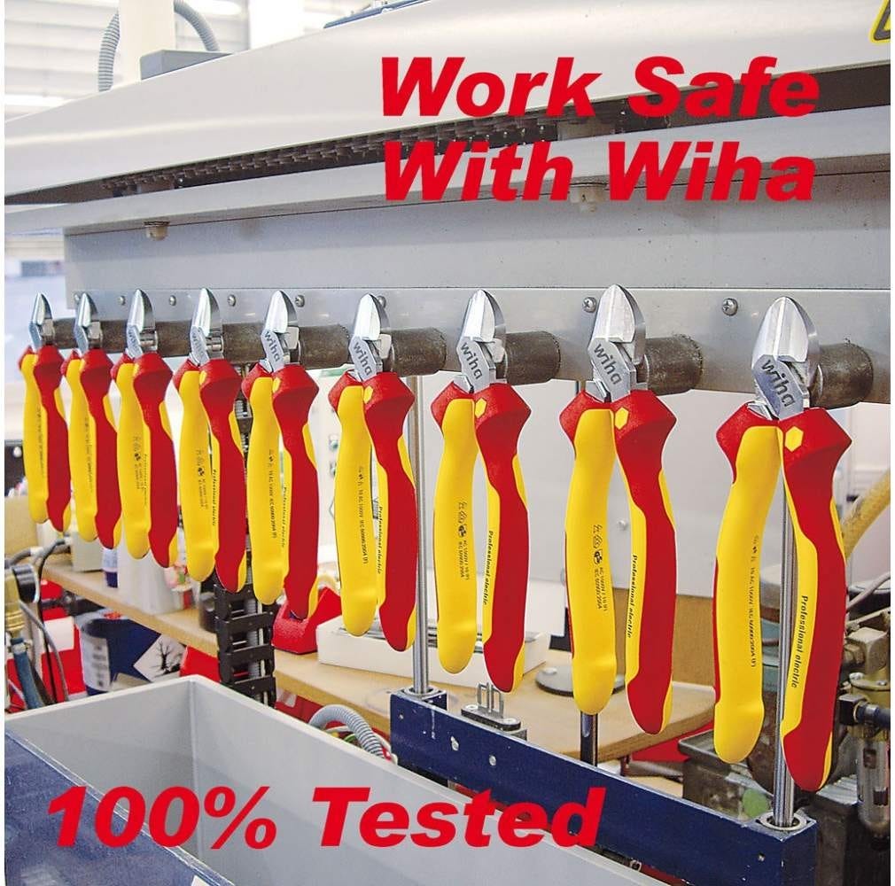 Wiha 32875 Insulated Pliers/Cutters/SlimLine Screwdrivers 5 Piece Set