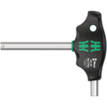 Wera 454 Hf T-Handle Hexagon Screwdriver Hex-Plus With Holding Function, 10x100-mm.