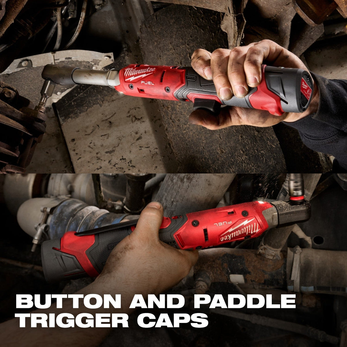 Milwaukee M12 FUEL 1/4-in. Extended Reach Ratchet 2.5Ah Kit (3058-21)