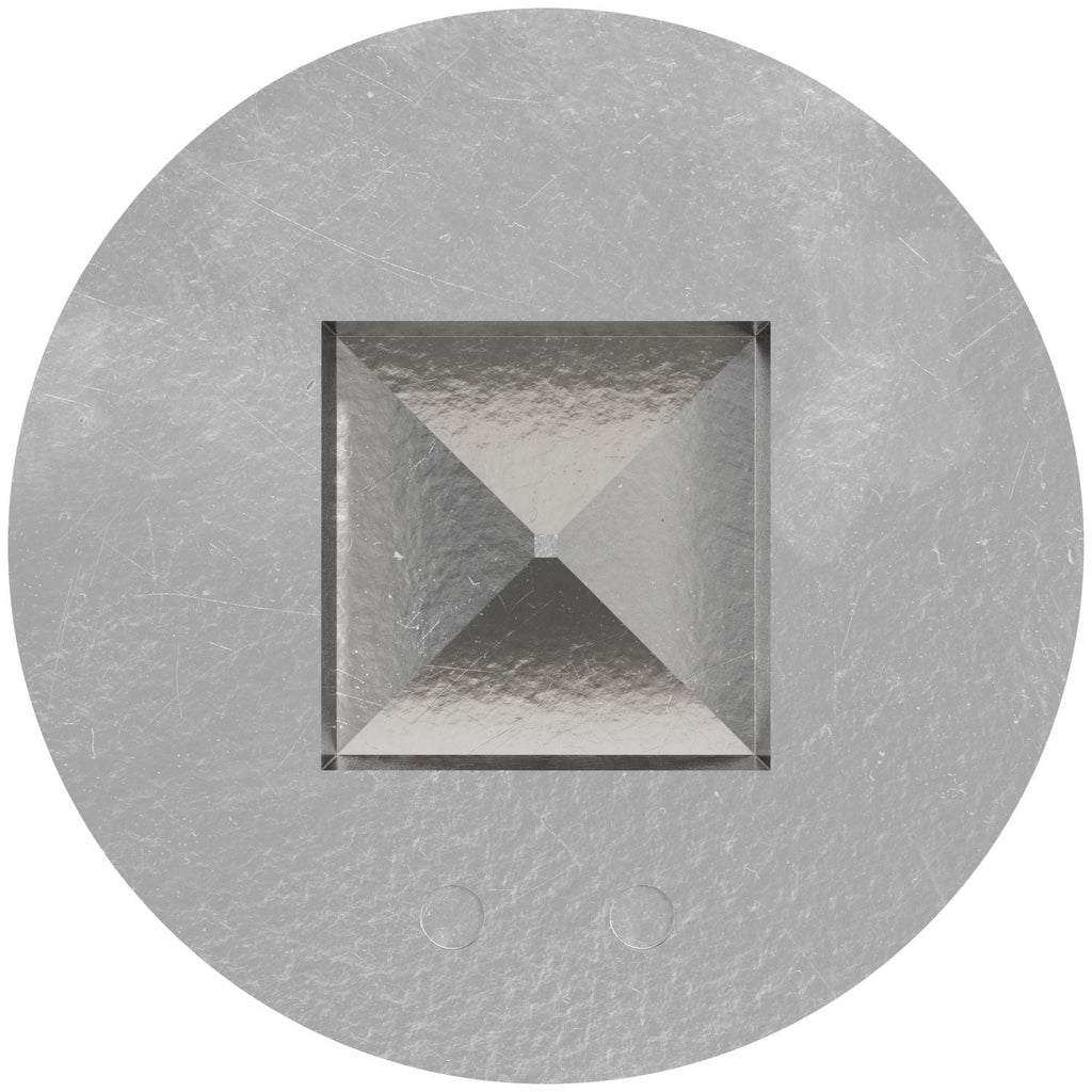Simpson Strong-Tie S07C162FBP Trim-Head Screw, Square Drive, #7 x 1-5/8-in. #1 SQ, Type 305, 135-Pack