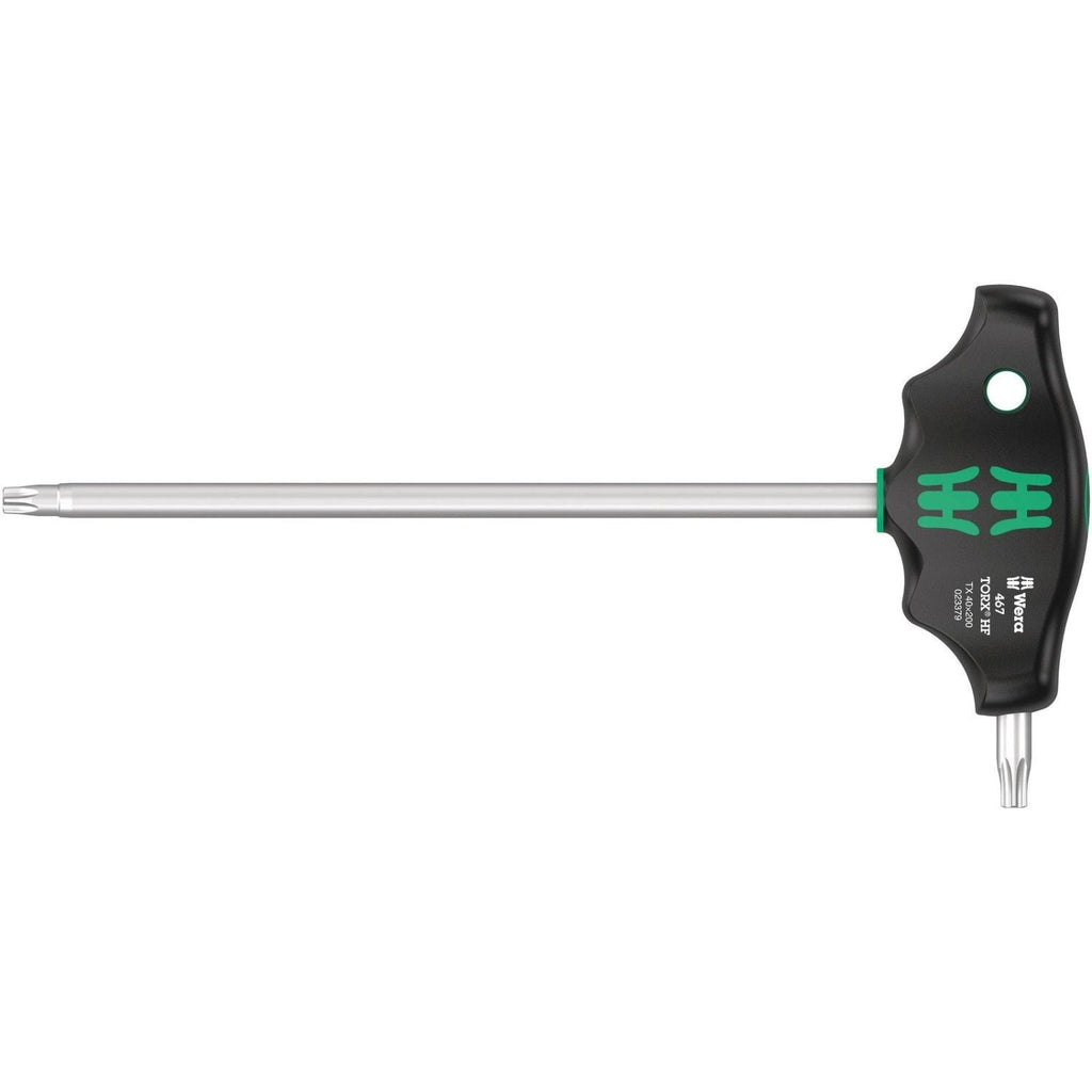 Wera 467 Torx Hf T-Handle Screwdriver With Holding Function, Torx 40x200-mm.