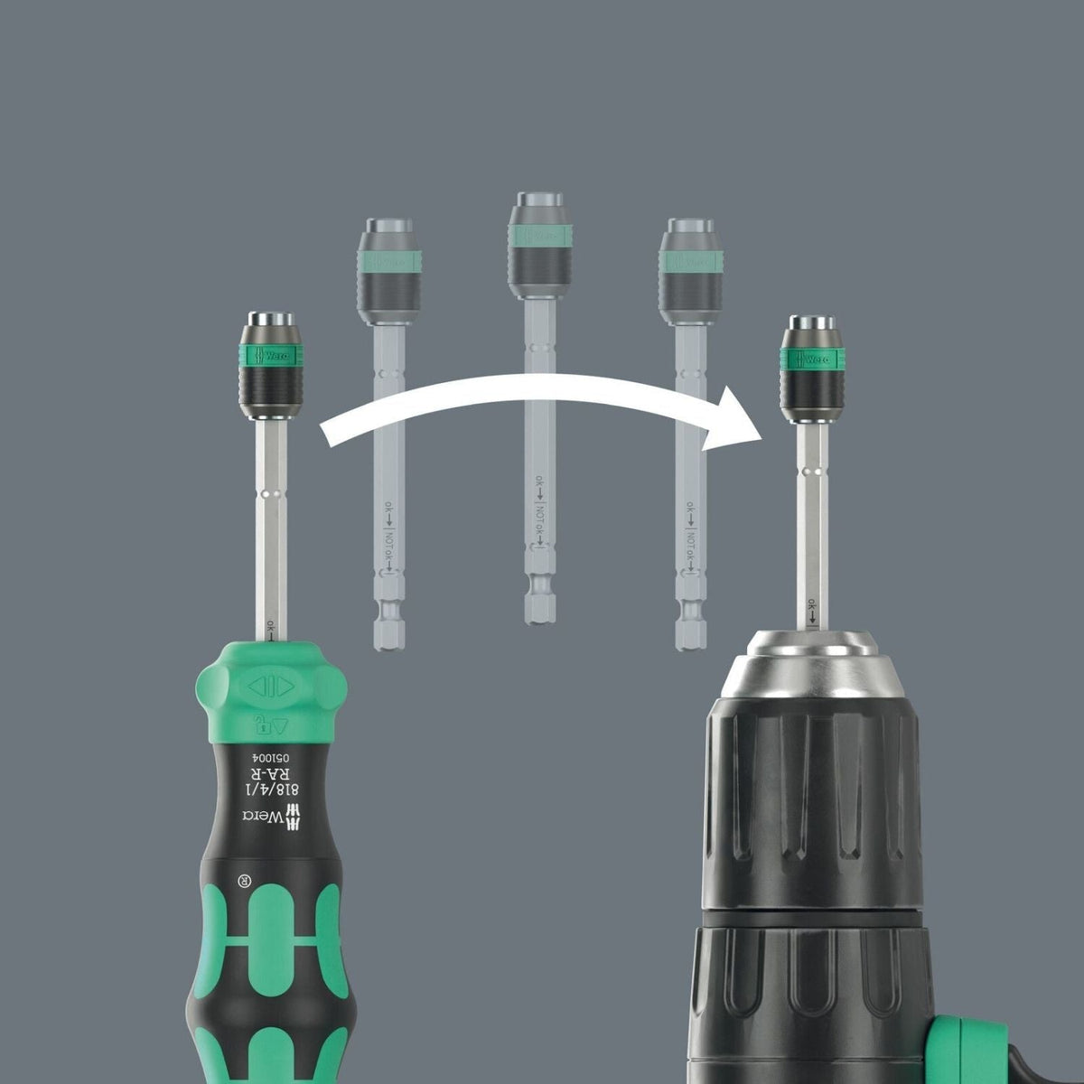 Wera Kraftform Kompakt 20 Ra-R, 6-Pieces