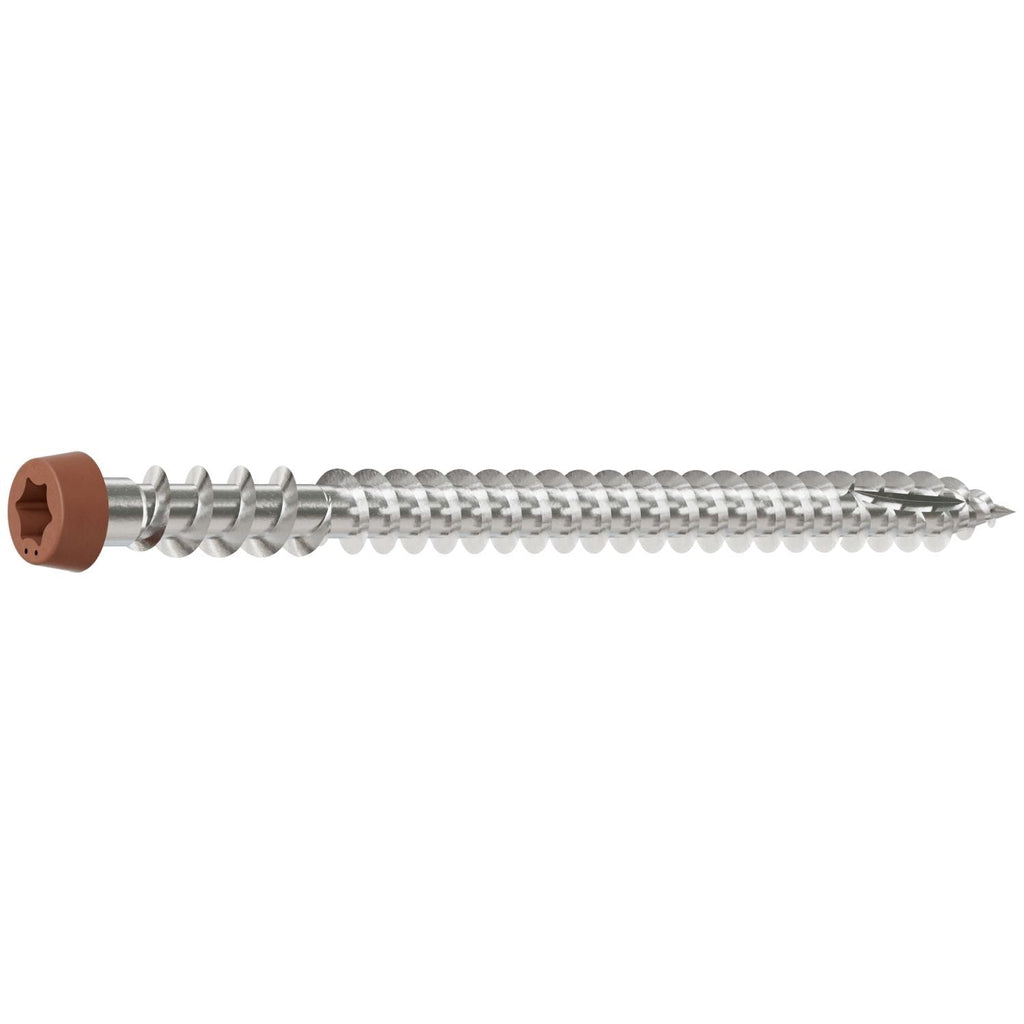Simpson Strong-Tie DCU234P305TN03 Deck-Drive DCU COMPOSITE Screw, #10 x 2-3/4-in. T20, Type 305, Tan 03, 350-Pack