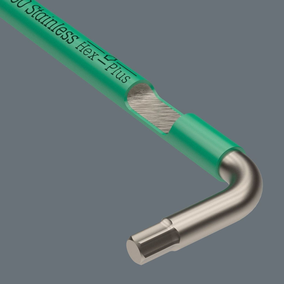 Wera 3950 Spkl Multicolour Imperial L-Keys, Imperial, Stainless, 7/32-in.x172-mm.