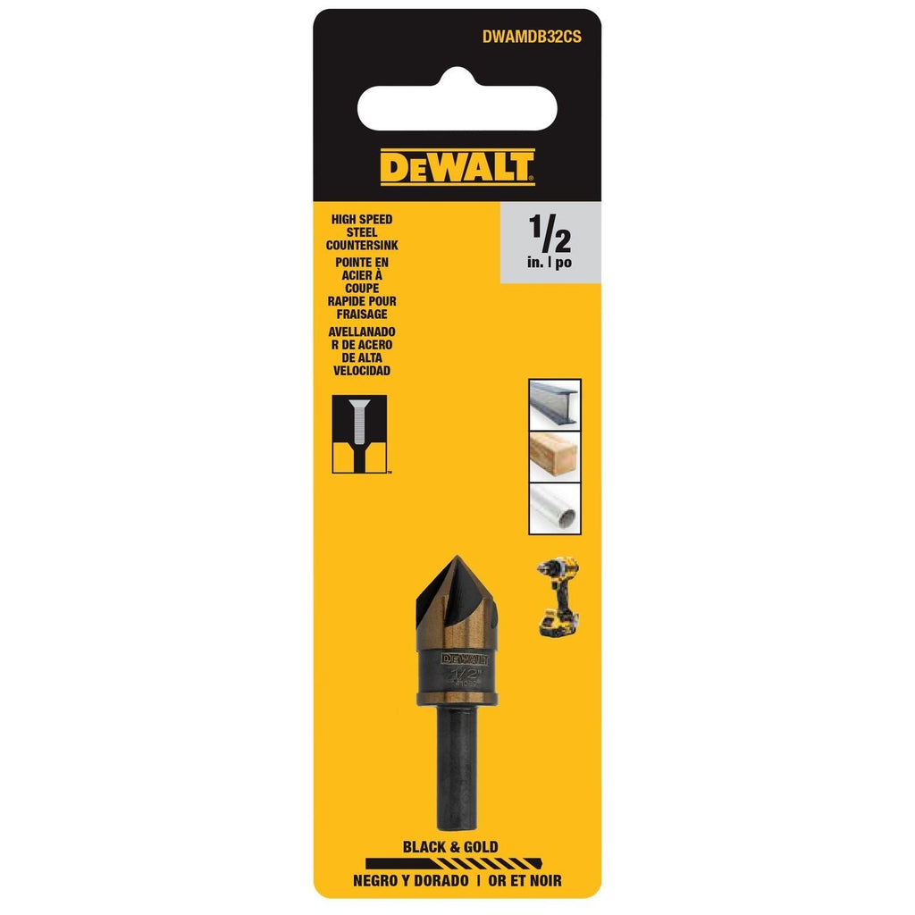 DeWALT DWAMDB32CS 1/2-in. High-Speed Steel Countersink