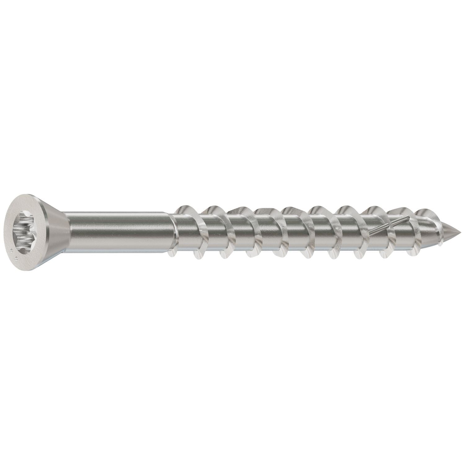 Simpson Strong-Tie S07162FWP Deck-Drive DWP WOOD SS Screw, #7 x 1-5/8-in. T-15, Trim Head, Type 305, 135-Pack
