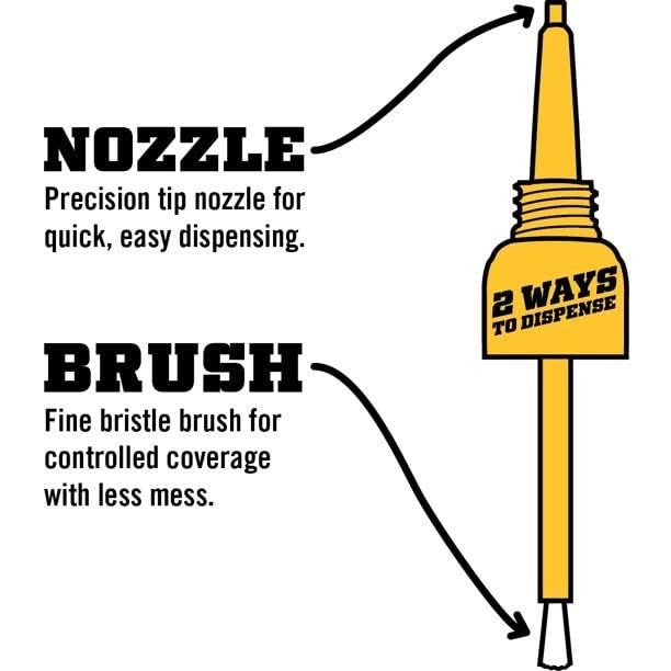 Gorilla Glue Brush & Nozzle Super Glue, 10g (7500102)