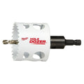 Milwaukee 49-56-9680 2-1/4-Inch Hole Dozer Bi-Metal Hole Saw with Arbor