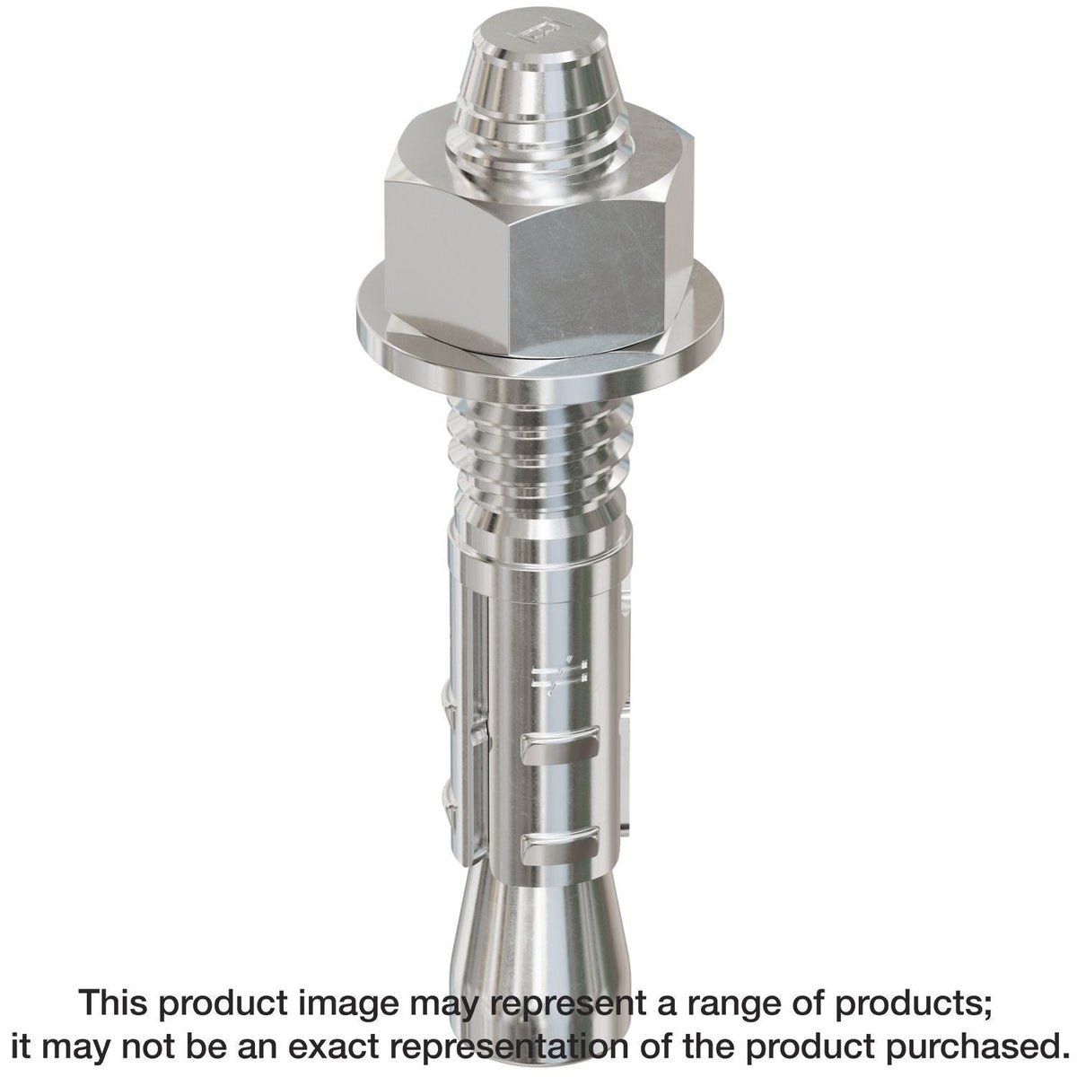 Simpson Strong-Tie STB2-372144SSR50 Strong-Bolt 2, 3/8-in. x 2-1/4-in. Type 304 Stainless-Steel Wedge Anchor, 50-Pack