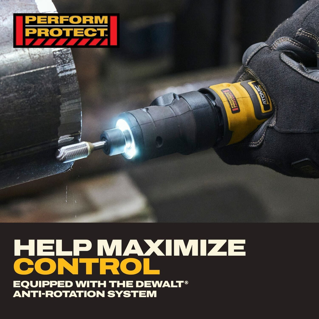 DeWALT DCG420BLR 20V MAX ATOMIC Die Grinder with Lanyard Ready Attachment Point, Tool Only