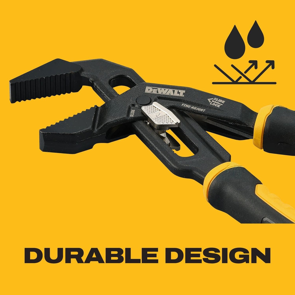 DeWALT DWHT82822 10-in. Slidelock Straight Jaw Pliers