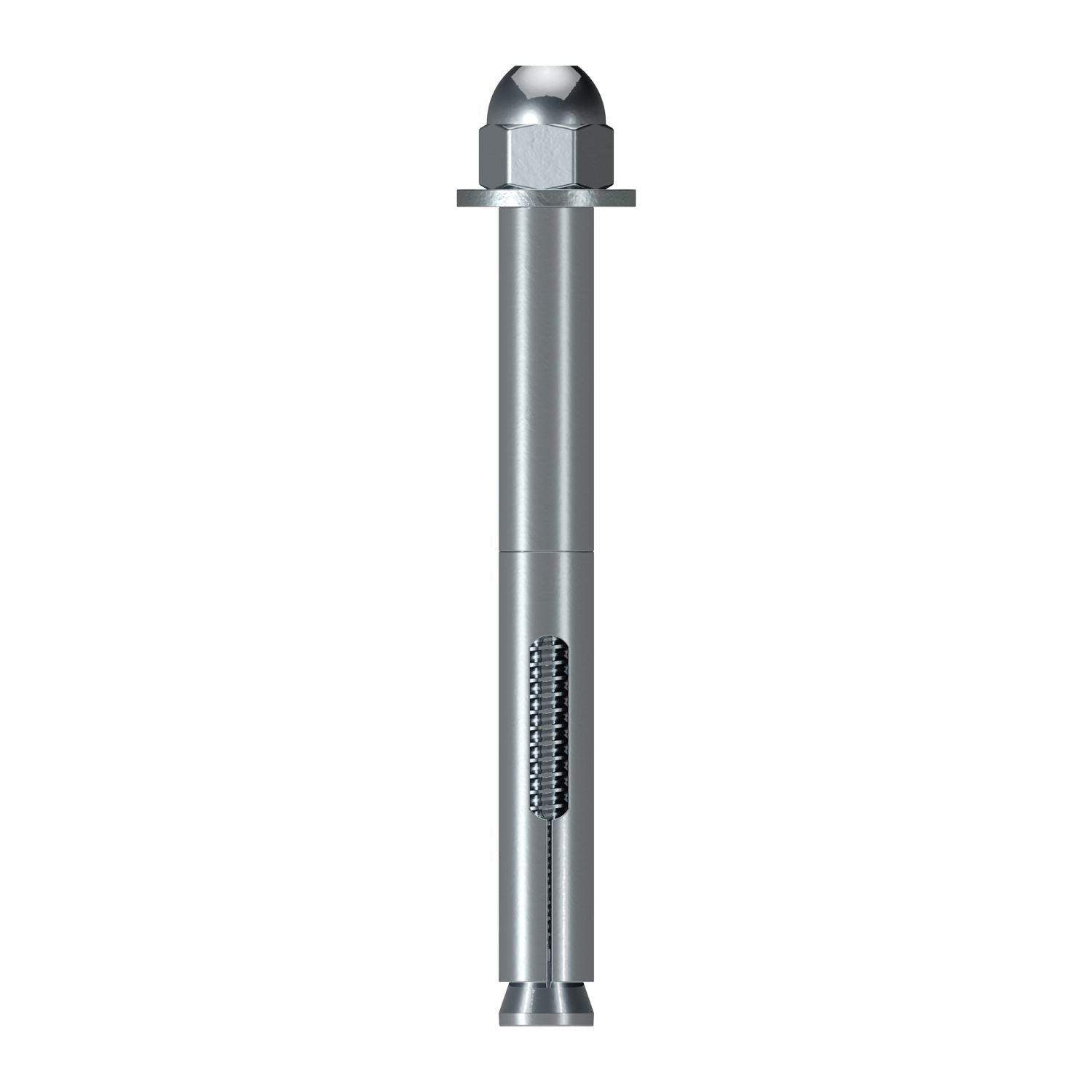 Simpson Strong-Tie SL25214AP1 Sleeve-All 1/4-in. x 2-1/4-in. Acorn-Head Sleeve Anchor