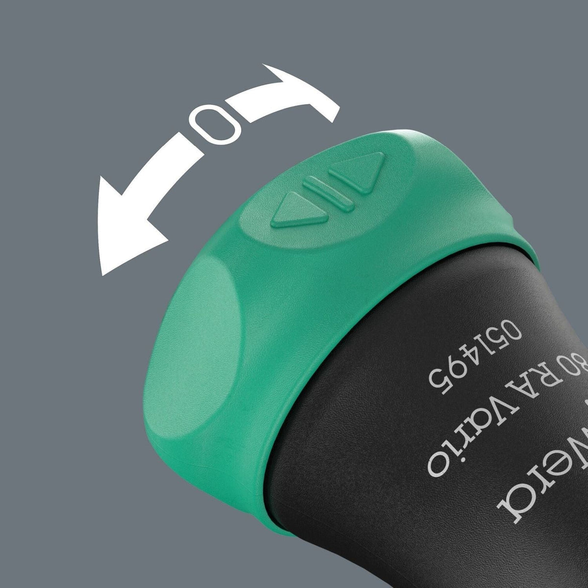 Wera 80 Ra Vario Blade Holding Handle With Ratchet Functionality, 6x113.5-mm.