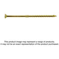 Simpson Strong-Tie SDCP22614 Strong-Drive SDCP TIMBER-CP Screw, 0.315-in. x 6-1/4-in. T40, Yellow Zinc, 250-Pack
