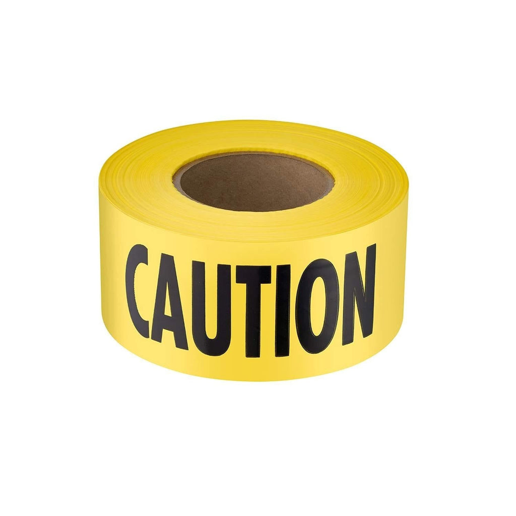 Empire 71-1001 1000-Foot Yellow Barricade Tape-Caution