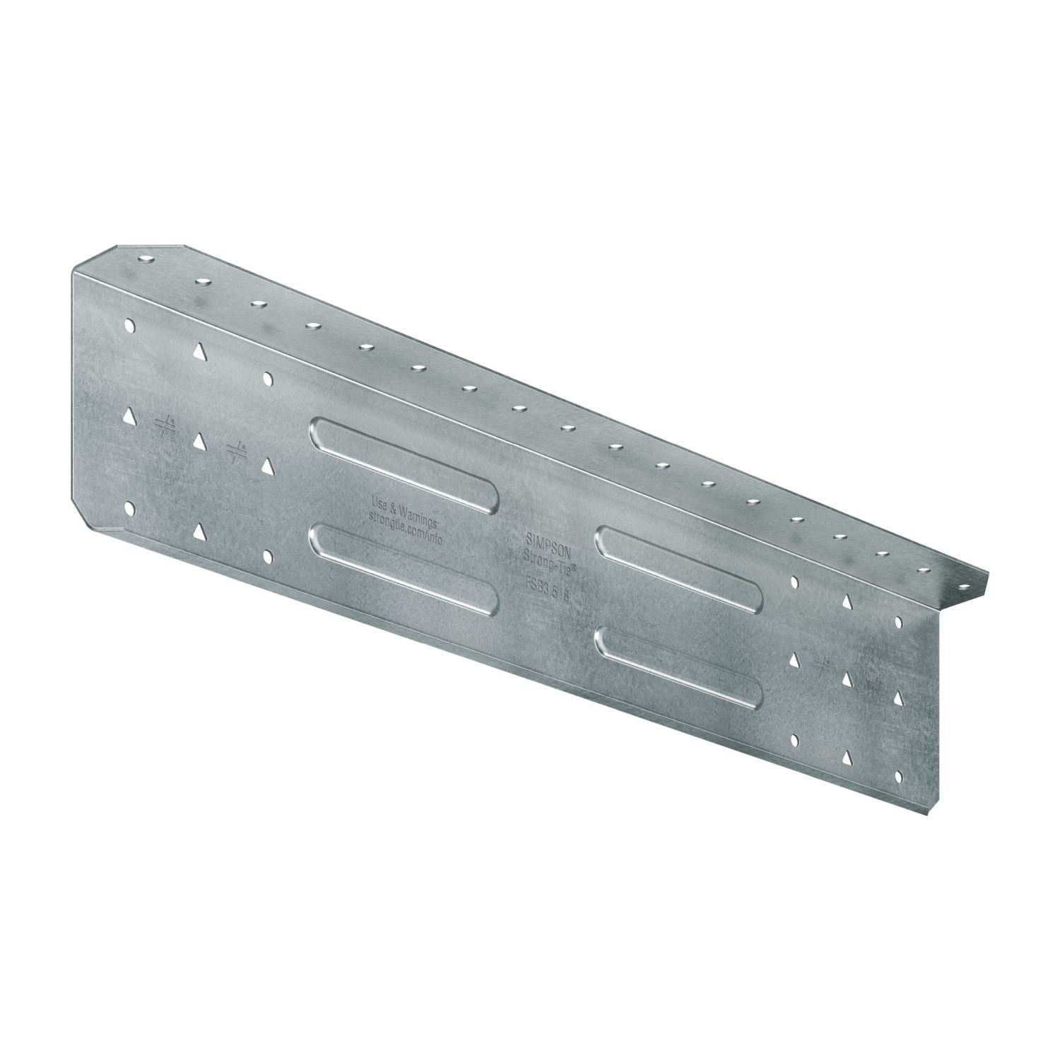 Simpson Strong-Tie FSB3.518-R25 FSB Bypass Framing Fixed-Clip Strut Connector, 25-Pack
