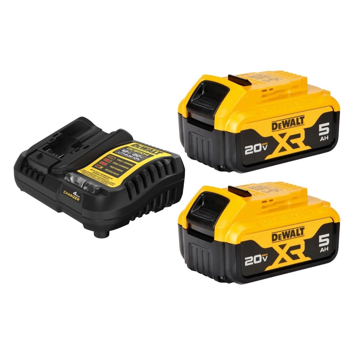 DeWALT DCPR320B 20V MAX 1-1/2 in. Cordless Shrub and Limb Pruner w/ (2) 5.0Ah Battery Starter Kit