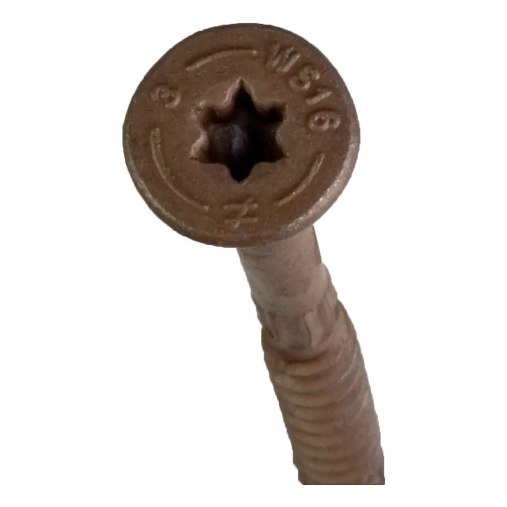 Simpson Strong-Tie Strong-Drive SDWS FRAMING Screw, 0.160-in. x 3-in. T25, Quik Guard, Tan, 1000-Pack (SDWS16300Q)