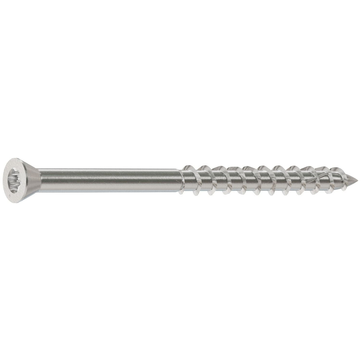 Simpson Strong-Tie T07225WP1 Deck-Drive DWP WOOD SS Screw, #7 x 2-1/4-in. T-15, Trim Head, Type 316, 1-lb.