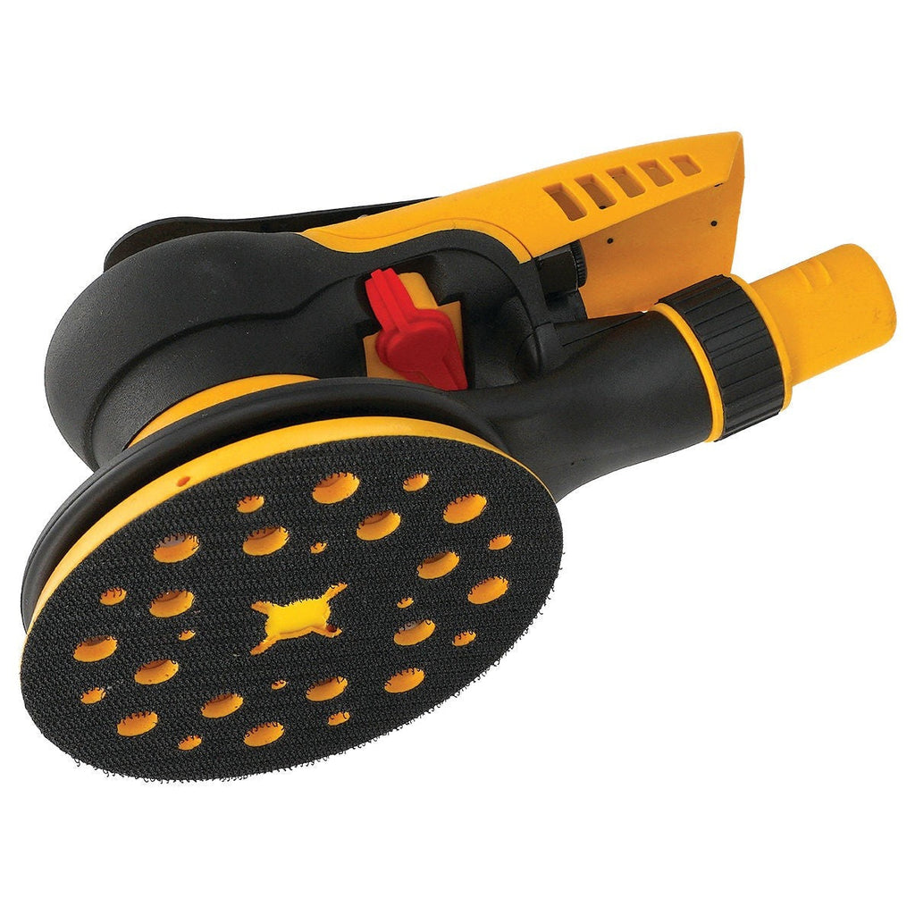 Mirka PROS 6-in. 5mm Pneumatic Random Orbital Sander with Fleece Dust Bag (MRP-650SGV)