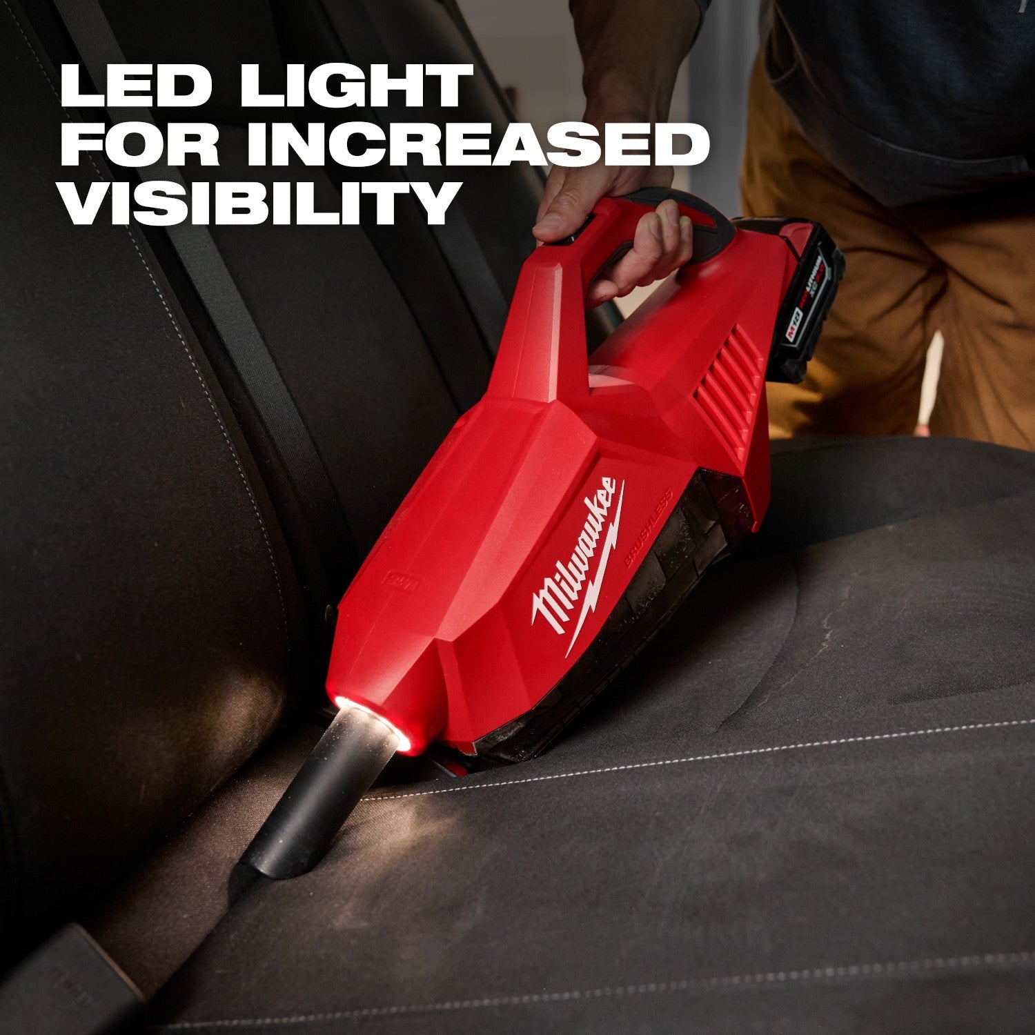 Milwaukee 0892-20 M18 Brushless Handheld Vacuum 5.0Ah Kit