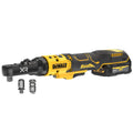 DeWALT DCF520GE1 20V MAX XR Brushless 1/4-in. & 3/8-in. Sealed Head Ratchet 1.7Ah Kit