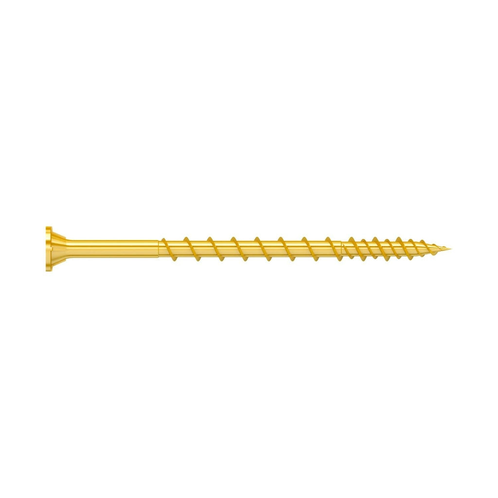 Simpson Strong-Tie WSV3S Strong-Drive WSV SUBFLOOR Screw (Collated), #9 x 3-in. T25, Yellow Zinc, 1000-Pack
