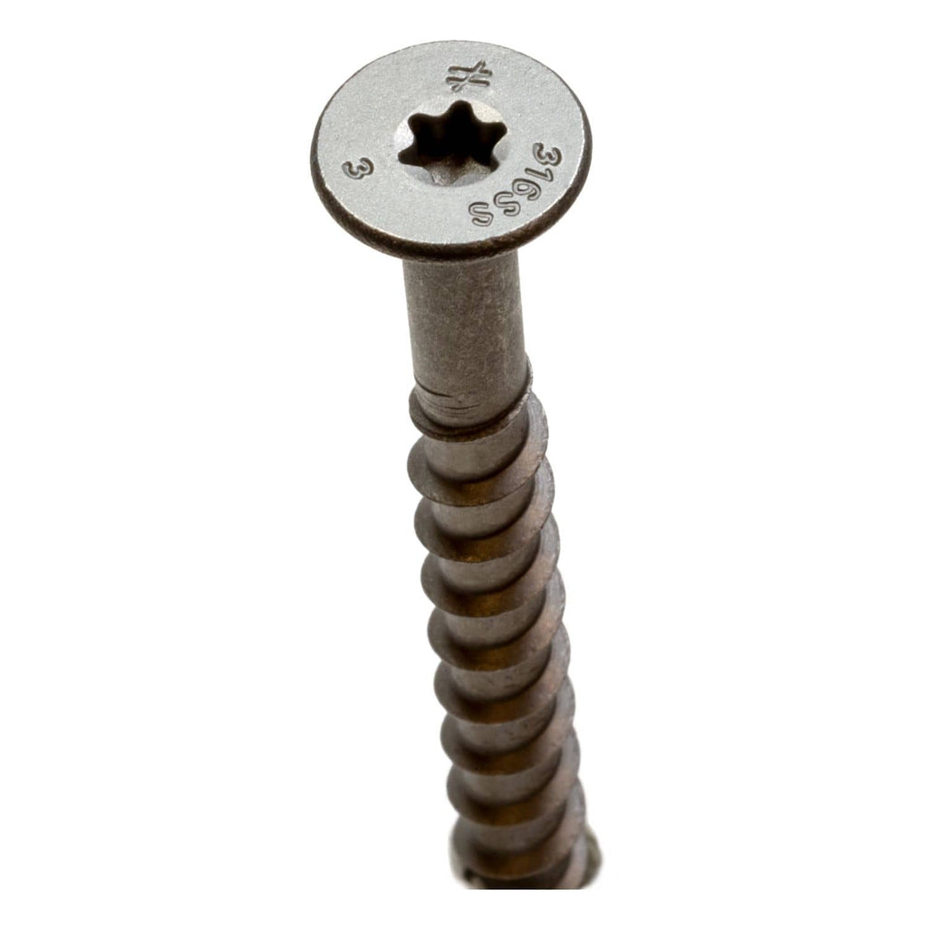 Simpson Strong-Tie THDC25238CS6SS Titen HD 1/4-in. x 2-3/8-in. Type 316 SS Countersunk Head Heavy-Duty Screw Anchor, 25-Pack