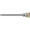 Wera 8740 B Hf Zyklop Bit Socket With Holding Function, 3/8-in. Drive, 4x107-mm.
