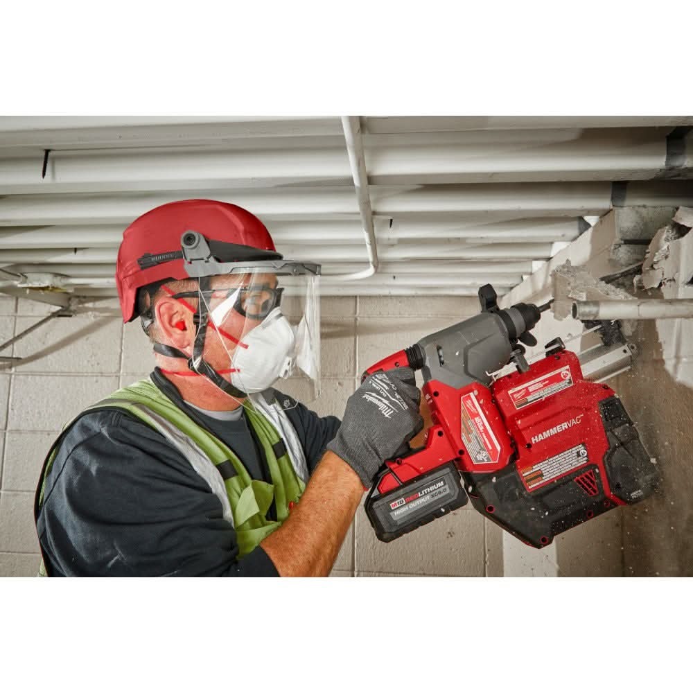 Milwaukee 48-73-1309 Red Safety Helmet - Type 2, Class E