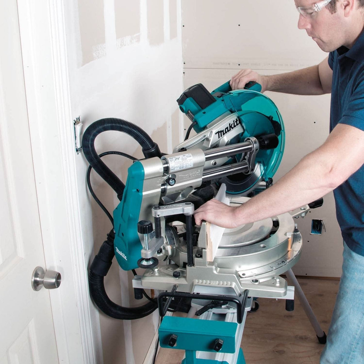 Makita LS1019L Corded 10" Dual-Bevel Sliding Compound Miter Saw with Laser