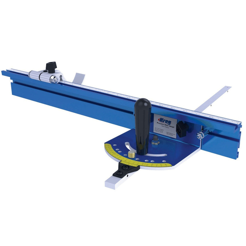 Kreg Precision Miter Gauge System with 24-in. Fence and Bar for Table Saws (KMS7102)