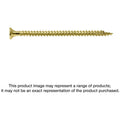 Simpson Strong-Tie SDCF22614-R50 Strong-Drive SDCF TIMBER-CF Screw, 0.315-in. x 6-1/4-in. T40, Yellow Zinc, 50-Pack