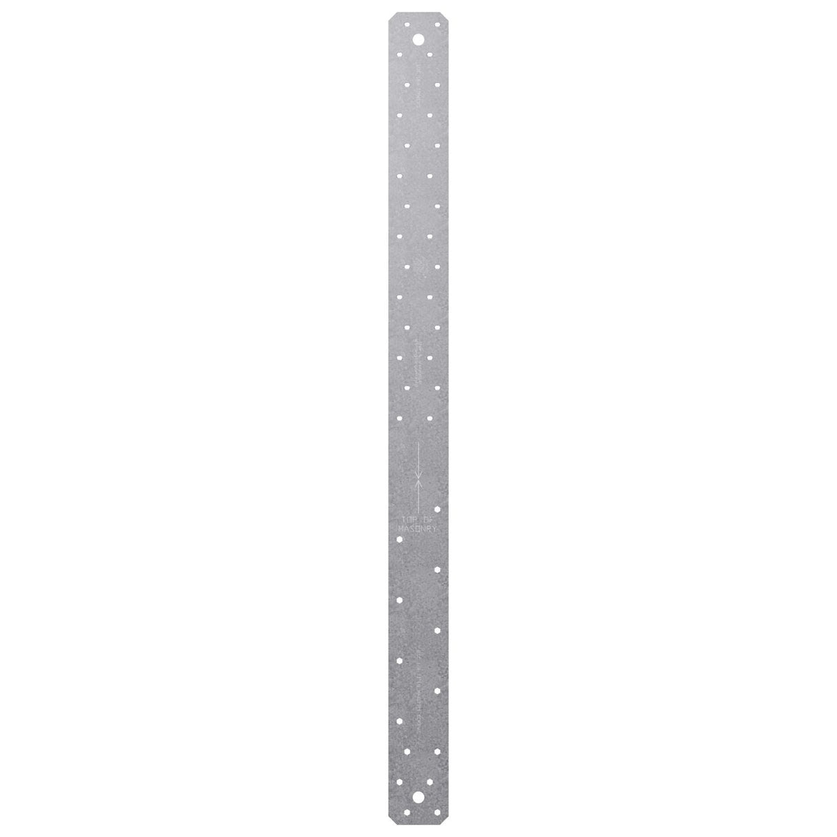 Simpson Strong-Tie MSTCM40 MSTCM 40-1/4 in 16-Gauge Galvanized Medium Strap Tie for Masonry