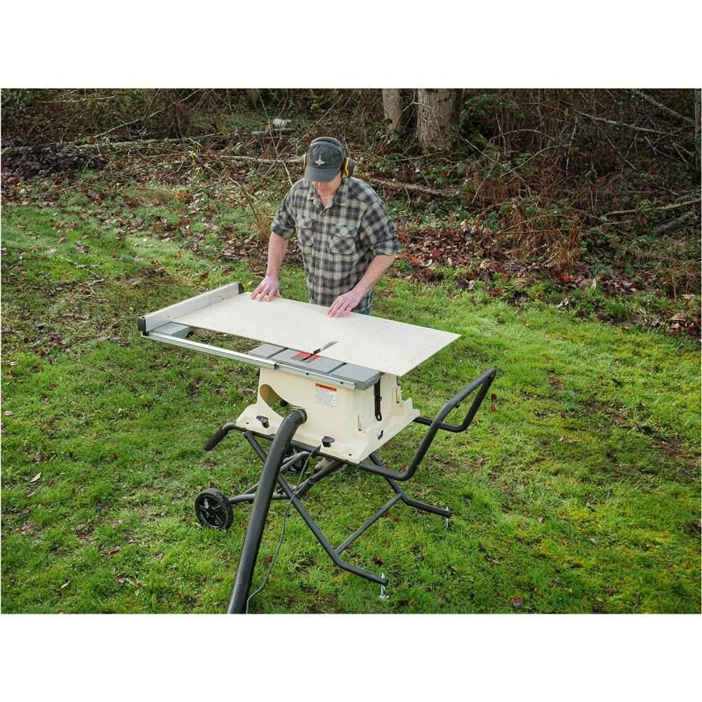 Shop Fox W1875 2HP Benchop Table Saw with Stand